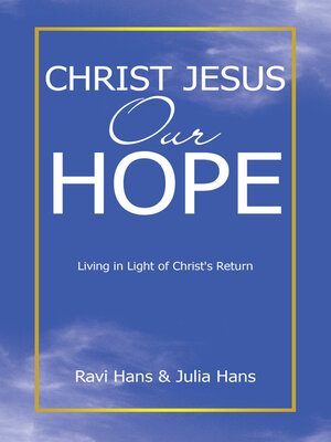 cover image of Christ Jesus Our Hope